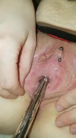 pierced peehole Amateur Fetishist