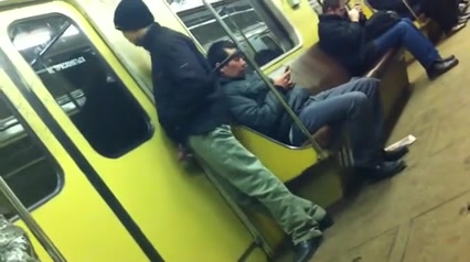 Caught in the subway