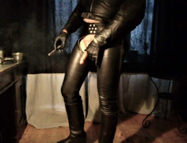 MAN SMOKE ARCHIVE - FULL LEATHER & BOOTS MASTER 03 - GLOVE STOOGIE POP WANK