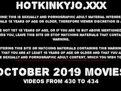 OCTOBER 2019 News at HOTKINKYJO site: double anal fisting, prolapse, public