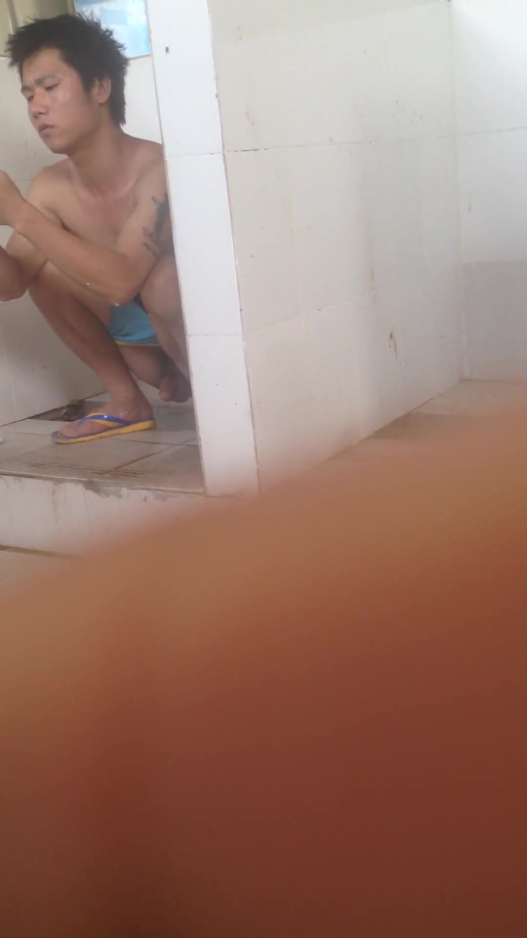 CHINESE BOY SHITTING IN THE HOLE 3
