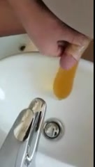 condom piss and cum