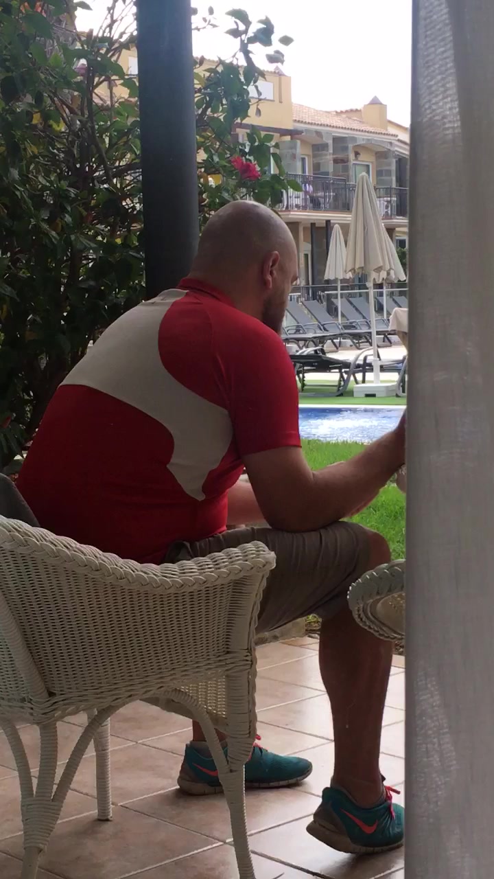 Bearded smoker - video 2