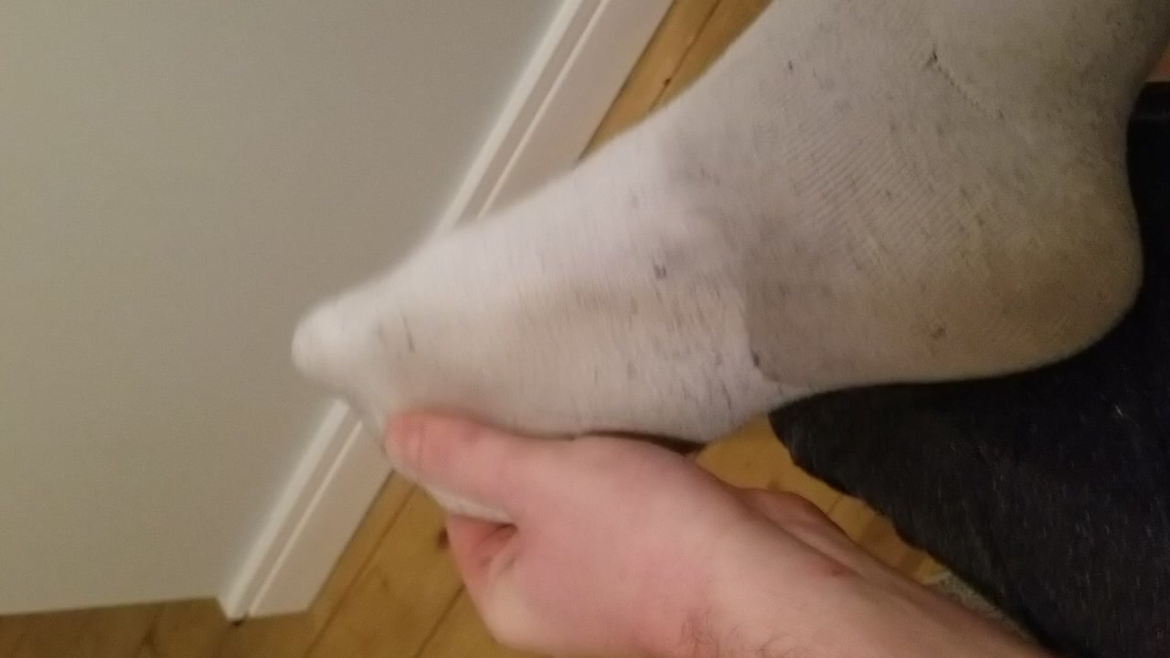 Removing dirty socks