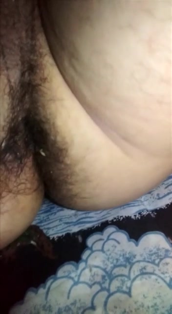 PAPER LEFTOVERS on his hairy and musky DIRTY ASS