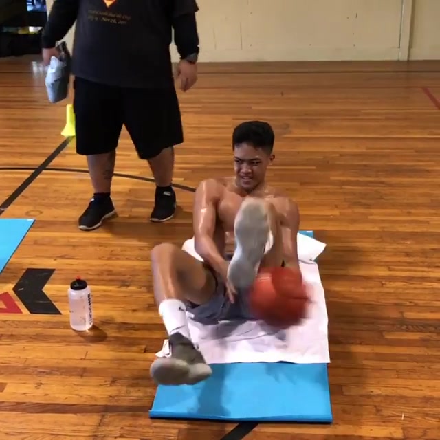 Teen Jock Basketball Drill