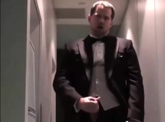 Tuxedo cumshot