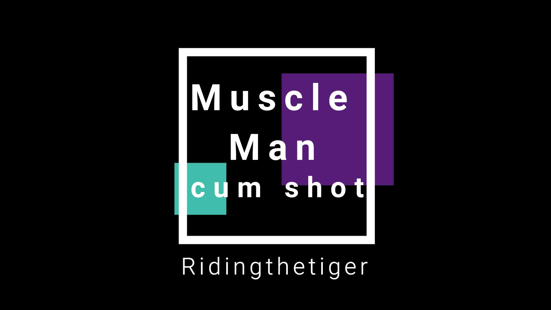 Muscle Man Cum Shot 1