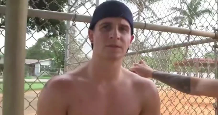 Dominated Straight Guys: Baseball jock getsâ€¦ ThisVid.com