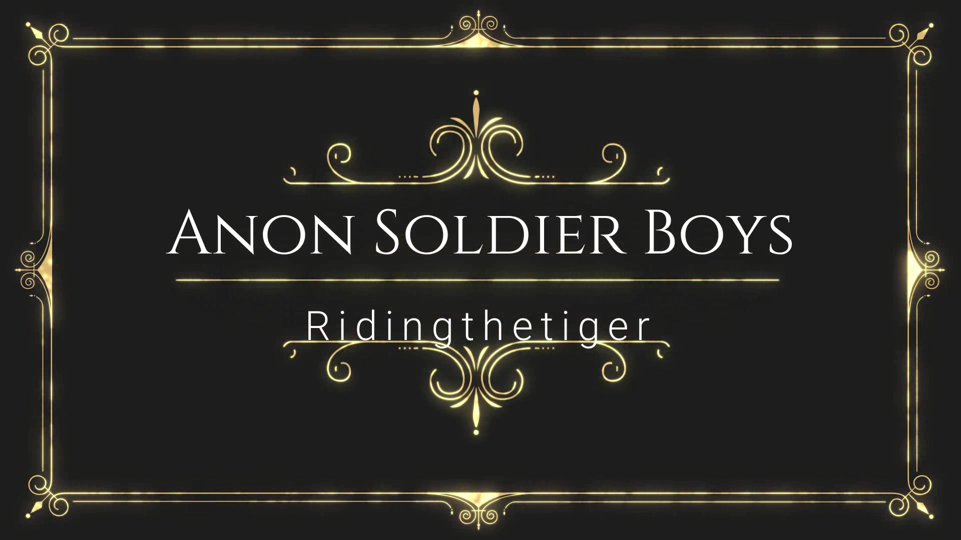 Anon Soldier Boys 1
