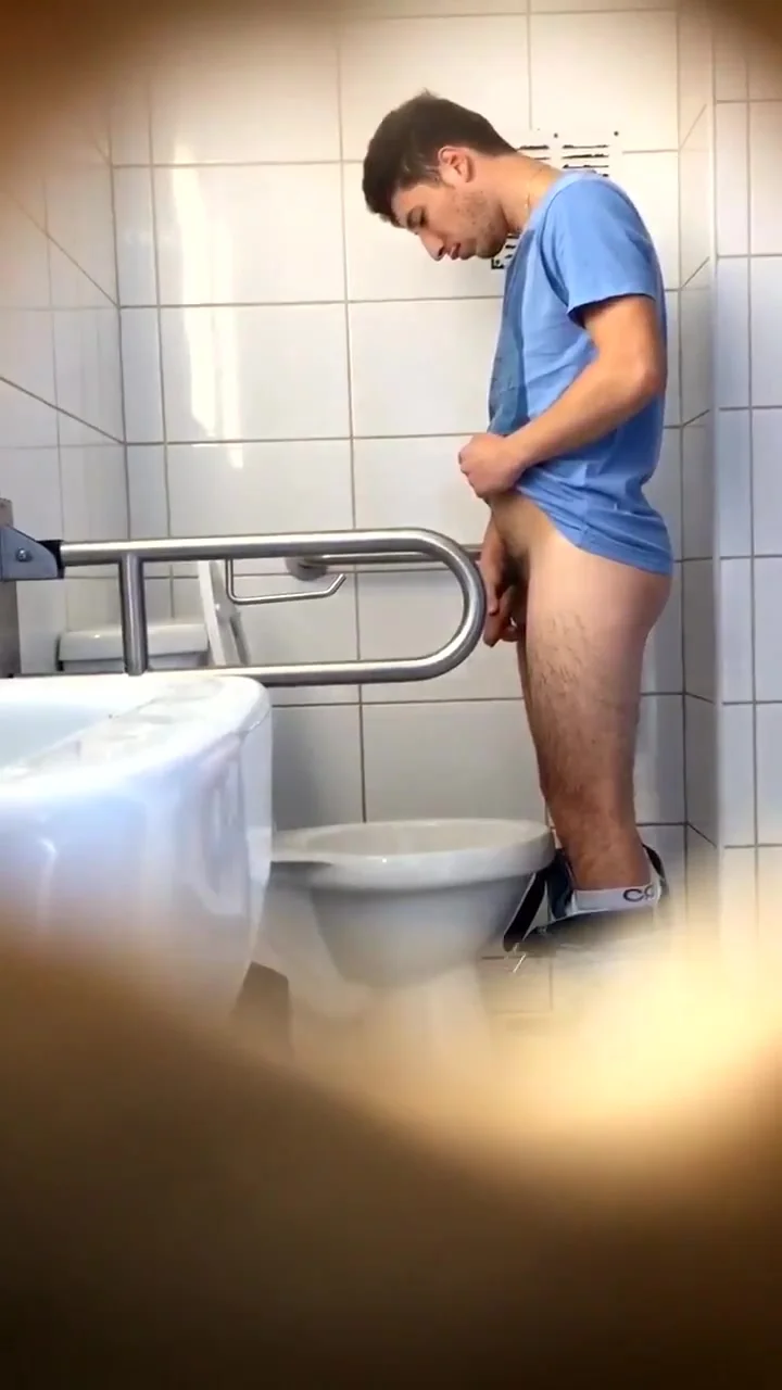Spy Vid SPYING ON LATINO GUYS AT TOILET picture pic image