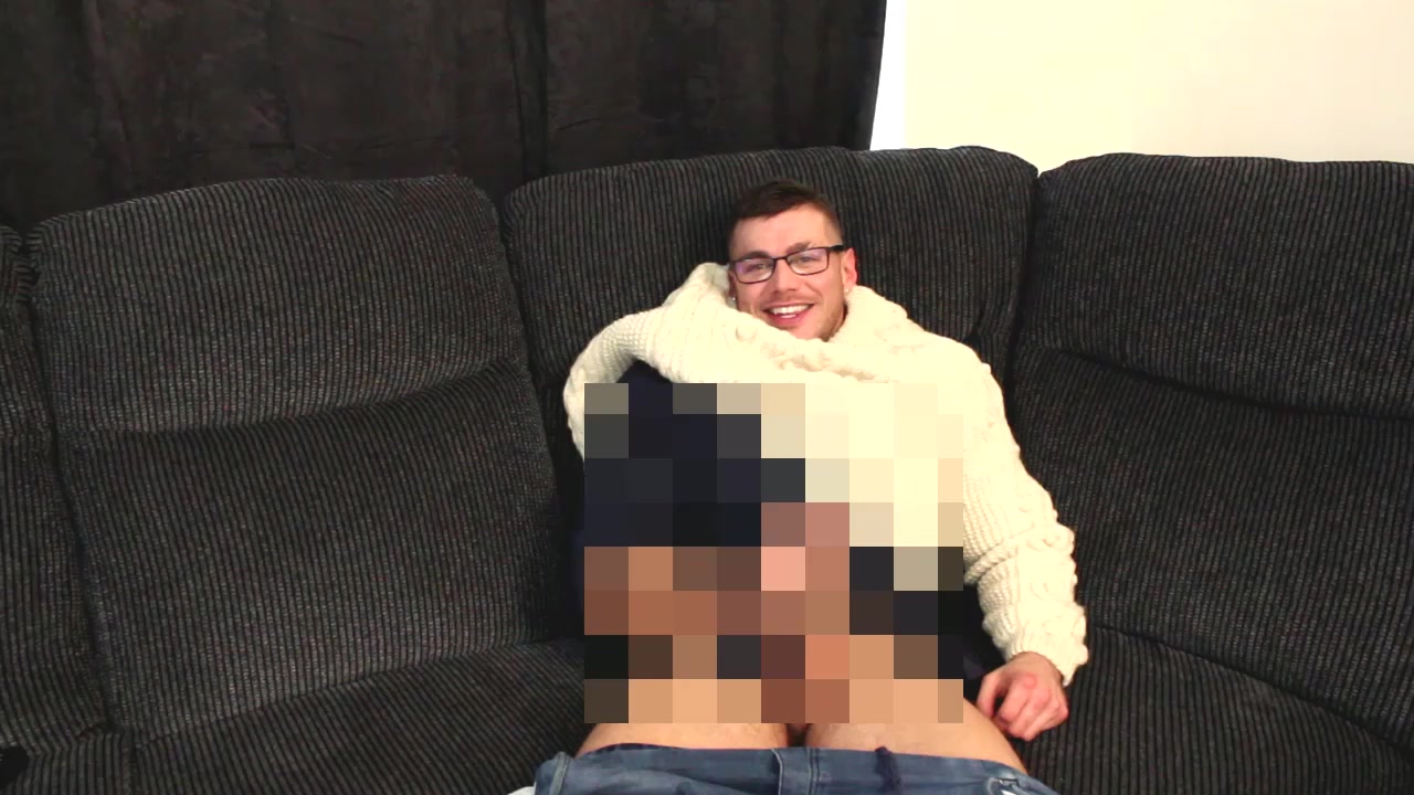Horny sofa tug