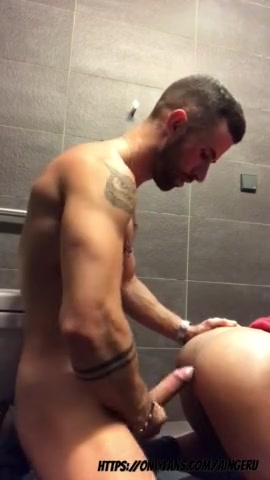 Sunny Colucci Fucking a Bottom in Bathroom