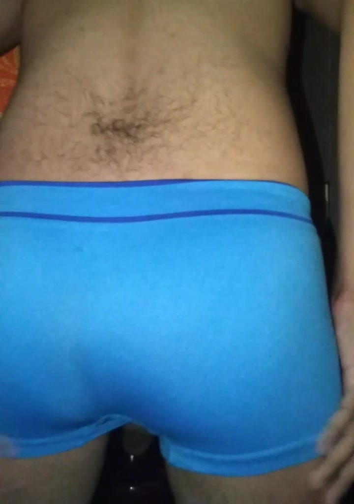 Loading my blue tight boxers