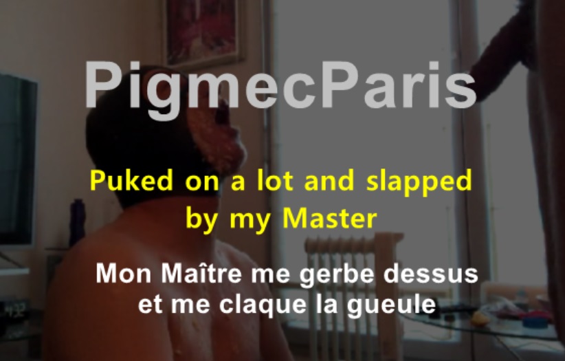 Super puke and slapping by my Master / Gerbe et claques par mon Maitre