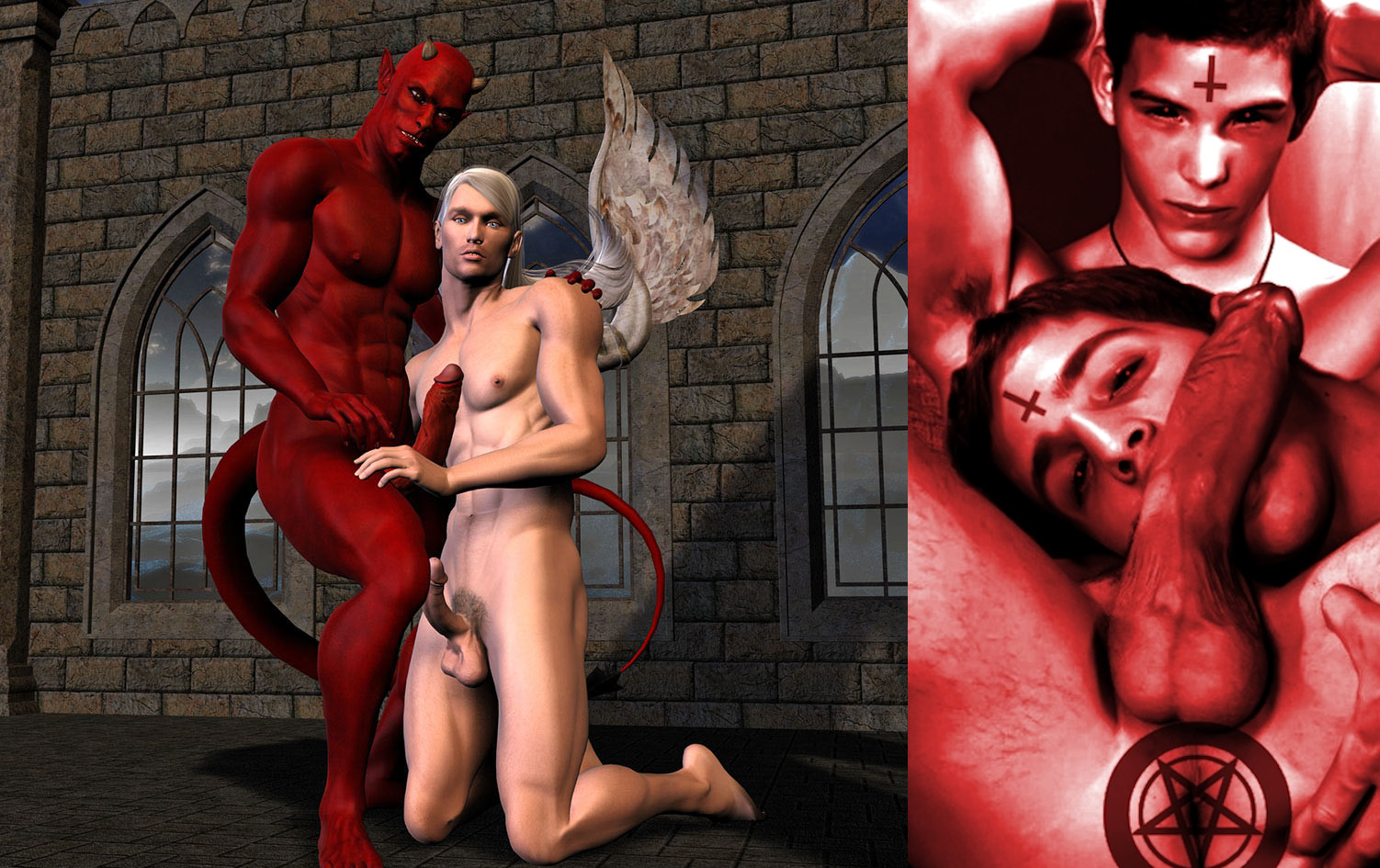 3d Satan - Hail Satan: Hypnotic SATANIC PORN - TRUE GAYâ€¦ ThisVid.com