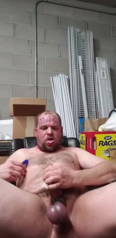 Bating pig in the basement