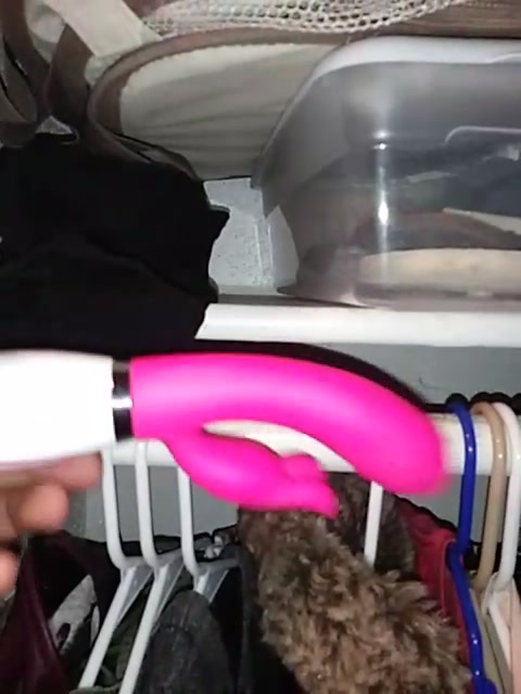 About to stick mom's vibrator up his ass
