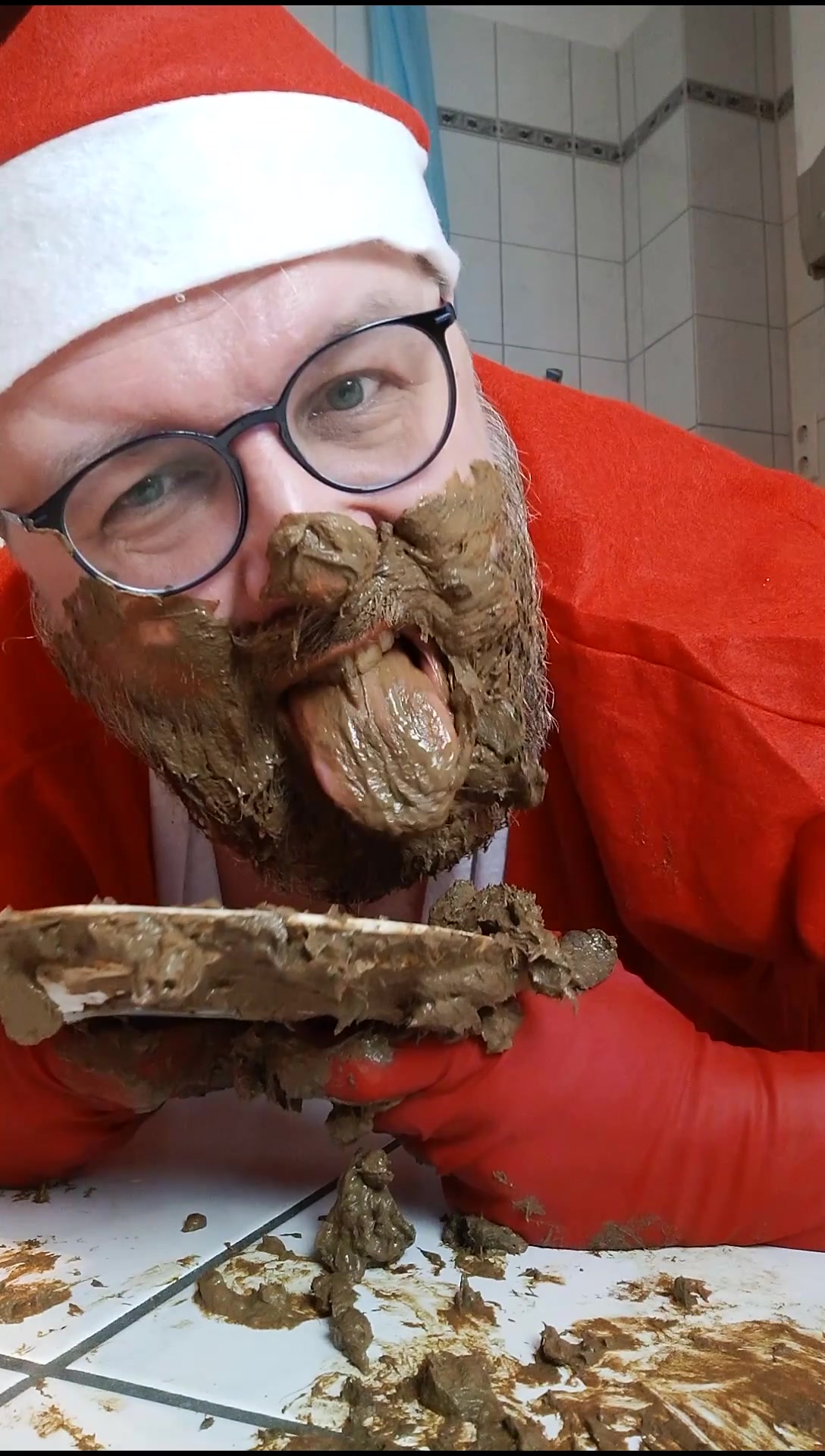 Dirty Scat Santa 2 Pt 4 - Even More Shit Eating & Smearing