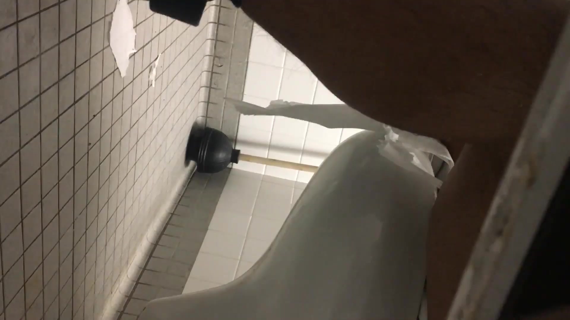 Caught masturbating in library bathroom during finals week