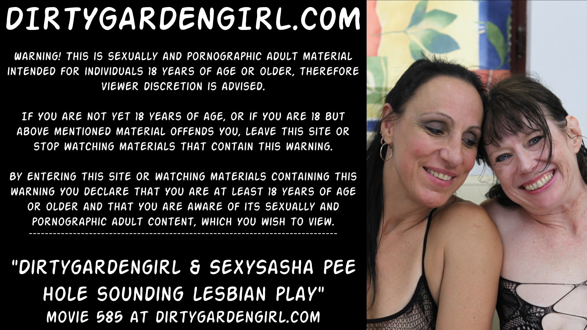 Dirtygardengirl & ... pee hole sounding lesbian play