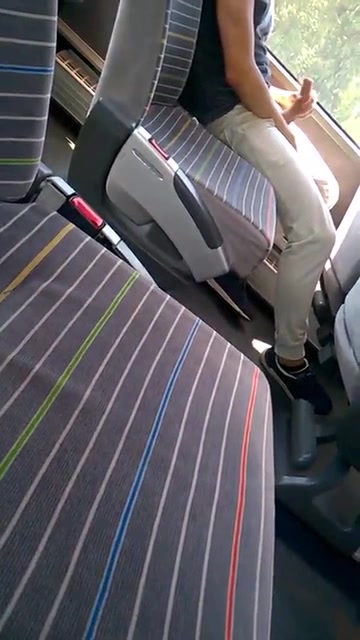 Caught playing with myself on a train