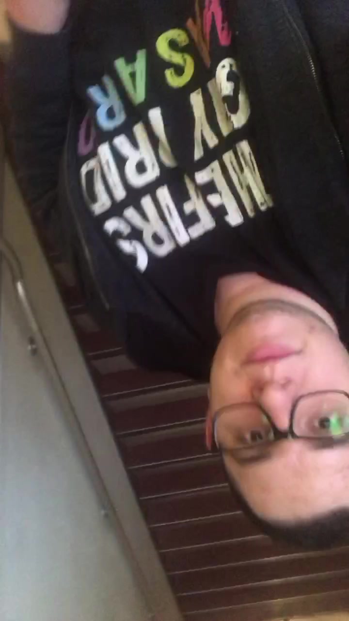 Wedgie in the stairs