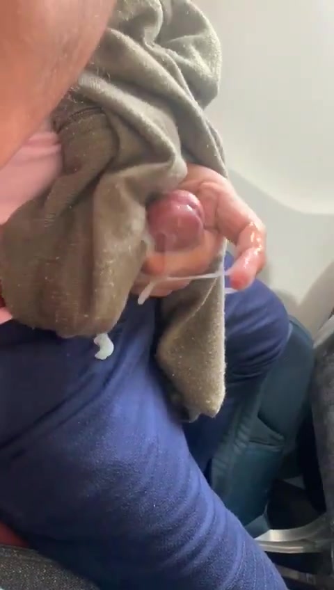 Nut-busting pig on the plane