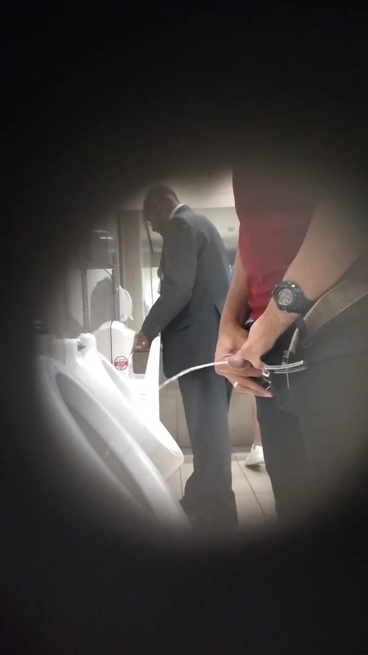 HOT MEN PISSING AT THE URINAL - video 8