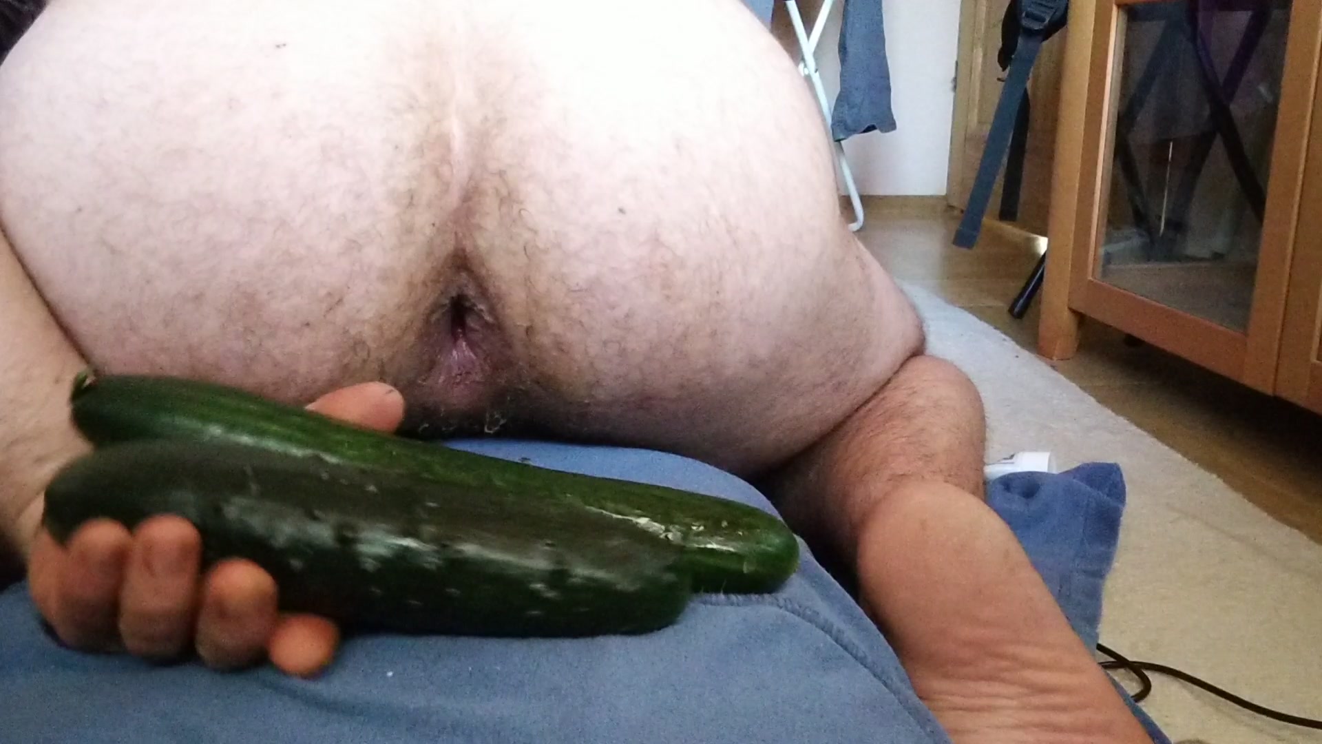 Dirty anal cucumbers cum