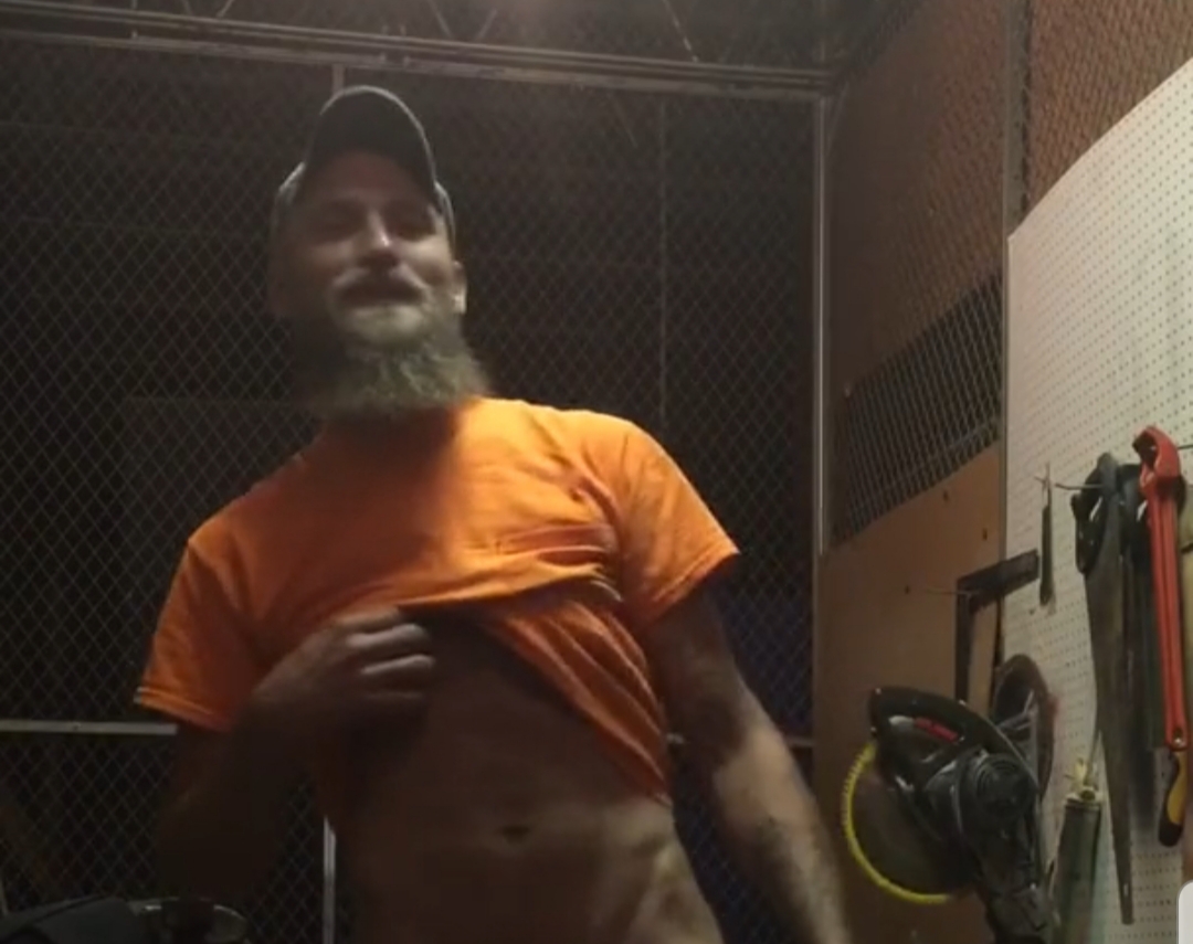Garage sex Str8 redneck busts a huge nut in… ThisVid