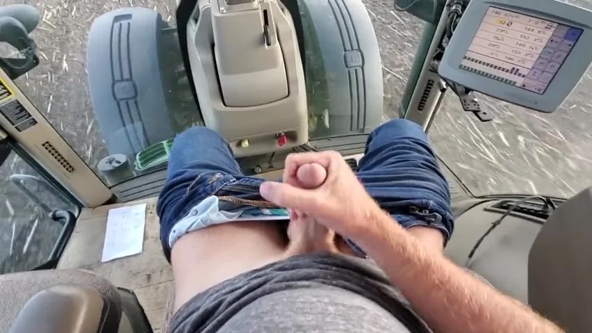 Wanking Long Day in the Tractor Super Horny… ThisVid