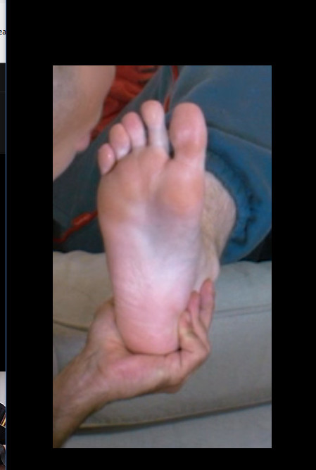 Feet worship & a blowjob