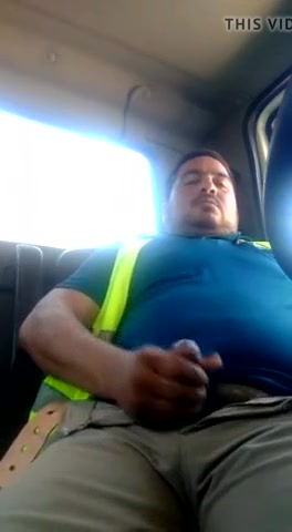 264px x 480px - Fat Men: Truck Driver blows a load - ThisVid.com
