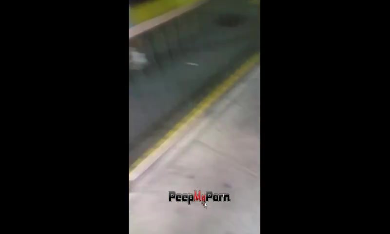guy jerking off in public