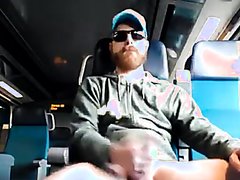 Bearder ginger busts one on the train