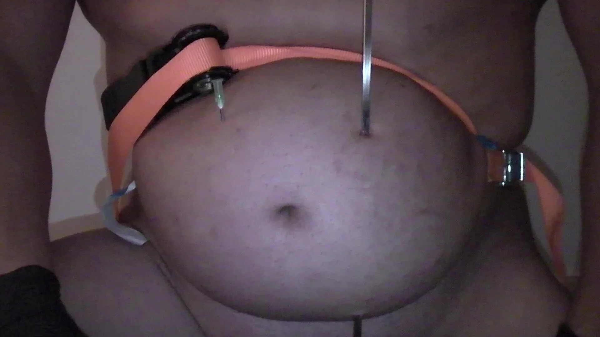 Belly Caning - Fat belly roped and stabbed - extreme torture 01 - ThisVid.com