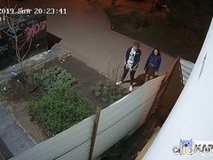 Young Russians pissing on walls
