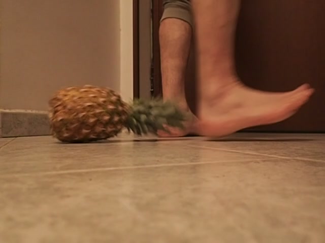 pineapple barefoot stomping 1 part