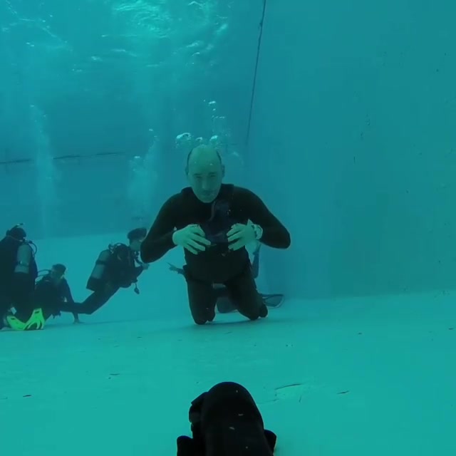 Mask removals underwater