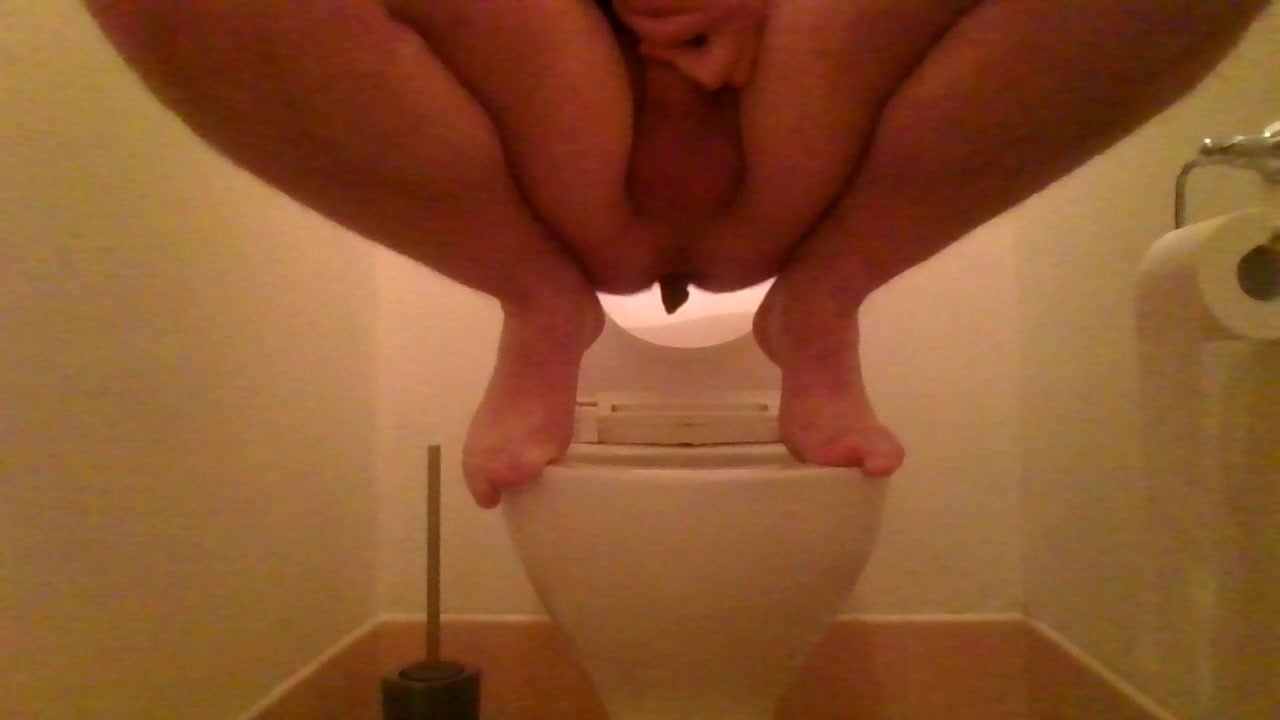 twink boy squat toilet scat poo