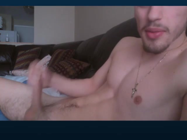 Straight Guy Jerks Off For Fake Girl and Talks Dirty Part 2