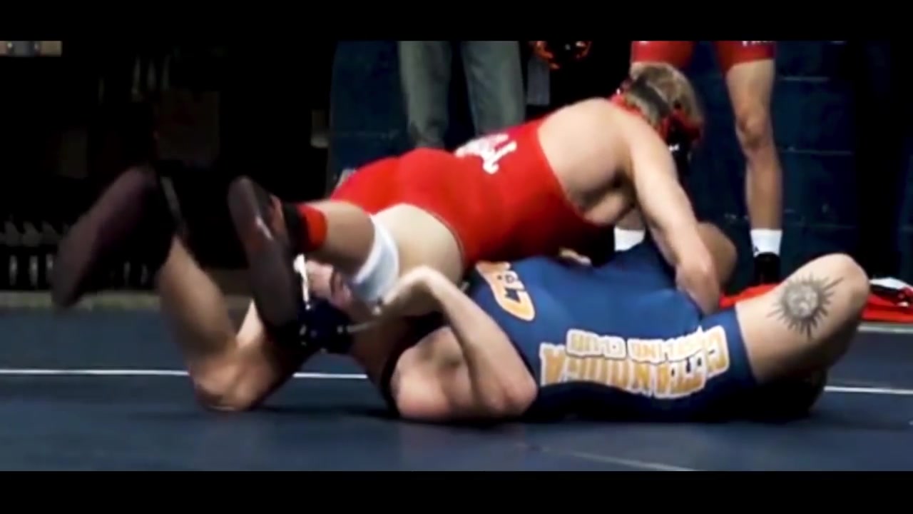 slow motion college wrestling - video 39