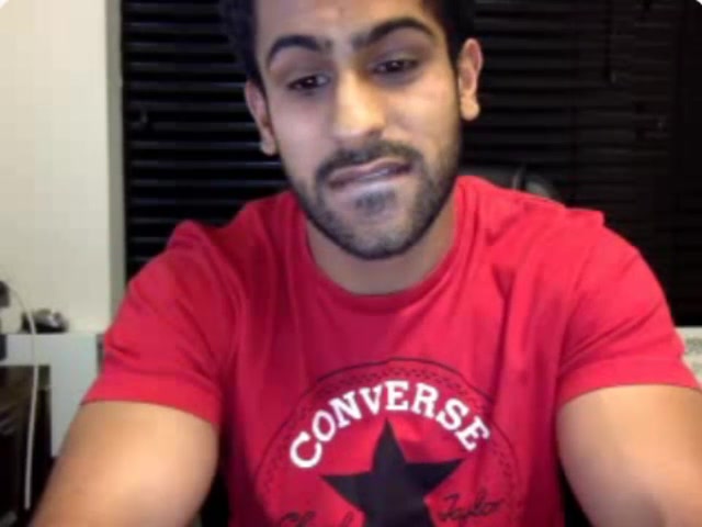 Straight Indian Guy Jerks Off For Fake Girl While at Work