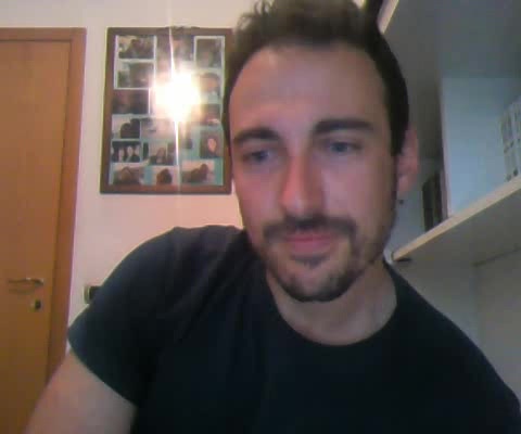 Scruffy Straight Daddy With Cute Smile Jerks Off For Fake Girl