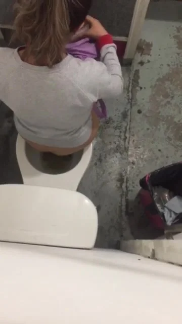 Voyeur Toilet Poop - Spy poop public toilet - ThisVid.com