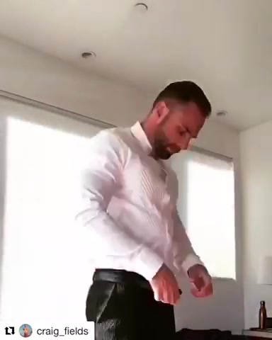 Guy Getting Dressed in a Tux