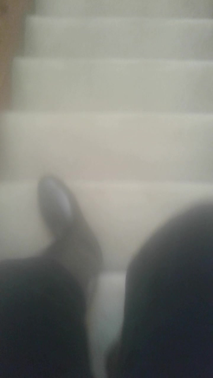 In the Kitchen wearing Boots