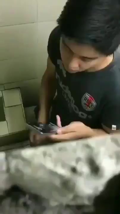 Hot guy caught