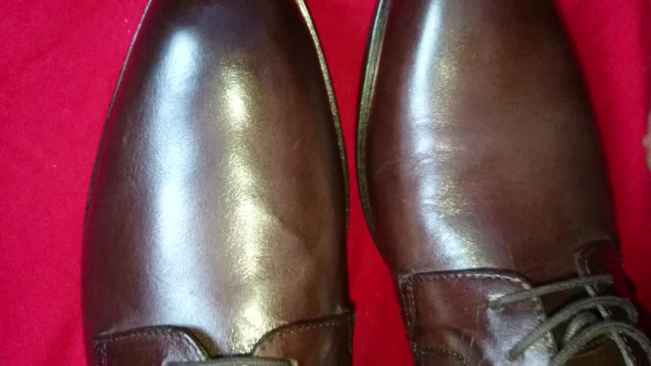 New brown dress shoes